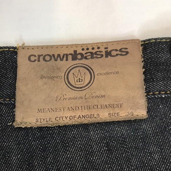 CROWN BASICS Men’s Jeans - Picture 7 of 11